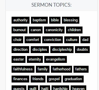 2 Sermon Topics