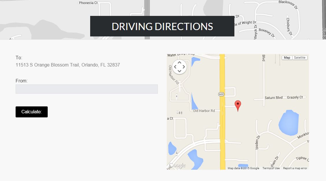 5 Driving Directions
